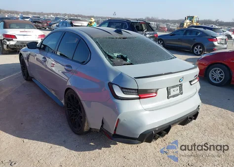 2022 BMW M3 Competition z USA, uszkodzony, nr VIN WBS33AY07NFM37814